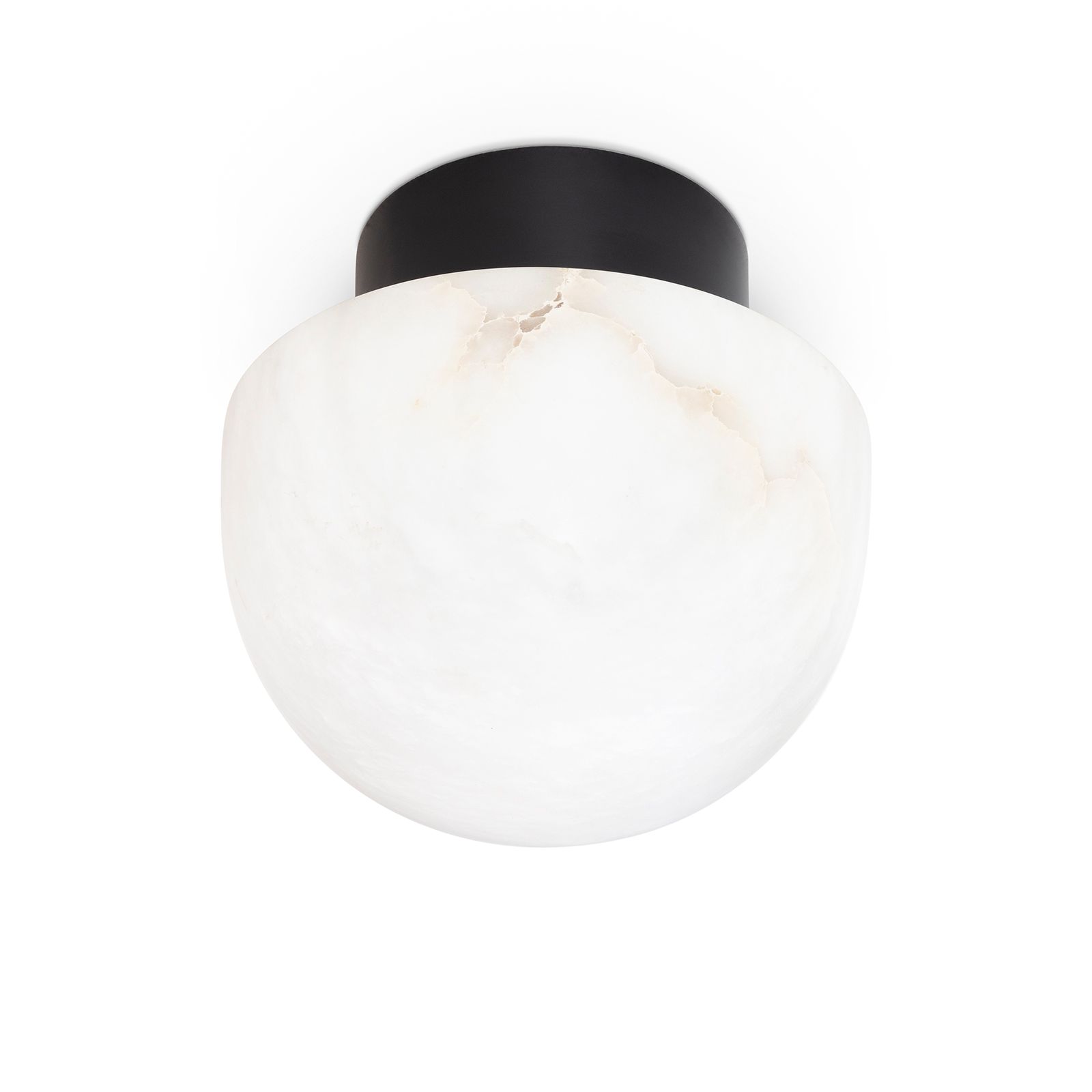 Image 2 Parker Alabaster Flush Mount (Oil Rubbed Bronze) more views