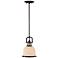 Parker Place Dark Bronze 8" Wide Mini Pendant Light