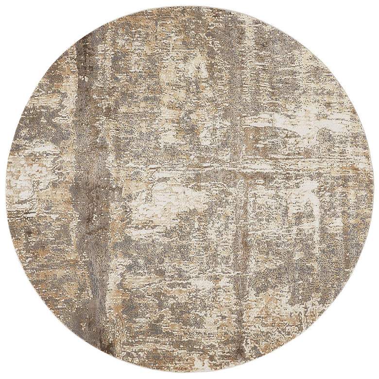Image 1 Parker Transitional Abstract Soft Indoor Tan Area Rug 3701F