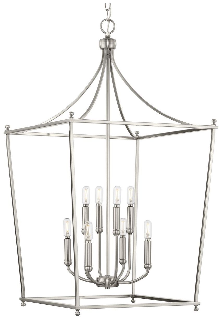 Parkhurst Collection Eight-Light Chandelier Foyer Light