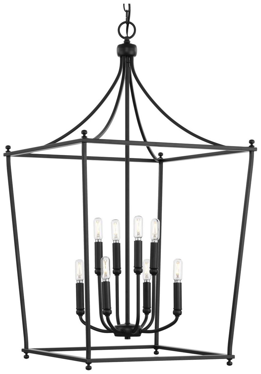 Parkhurst Collection Eight-Light Chandelier Foyer Light