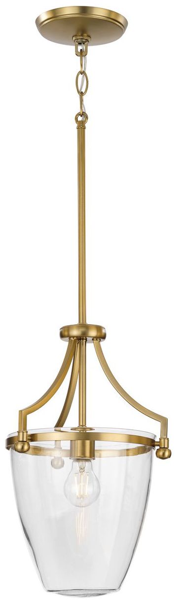 Image 2 Parkhurst Collection One-Light Clear Glass Mini-Pendant Light more views