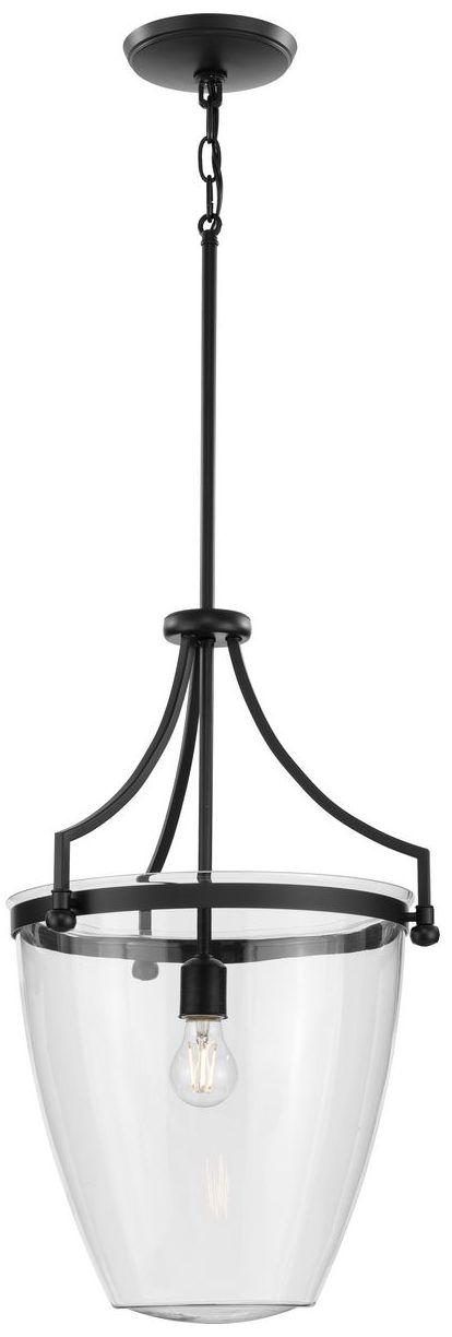 Image 3 Parkhurst Collection One-Light Clear Glass Pendant Light more views