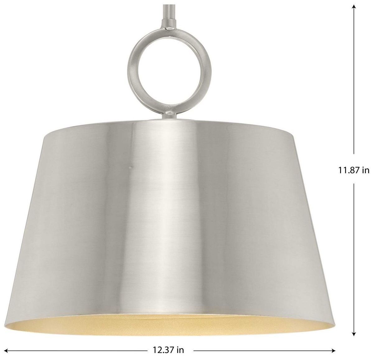 Image 4 Parkhurst Collection One-Light Metal Pendant Light more views
