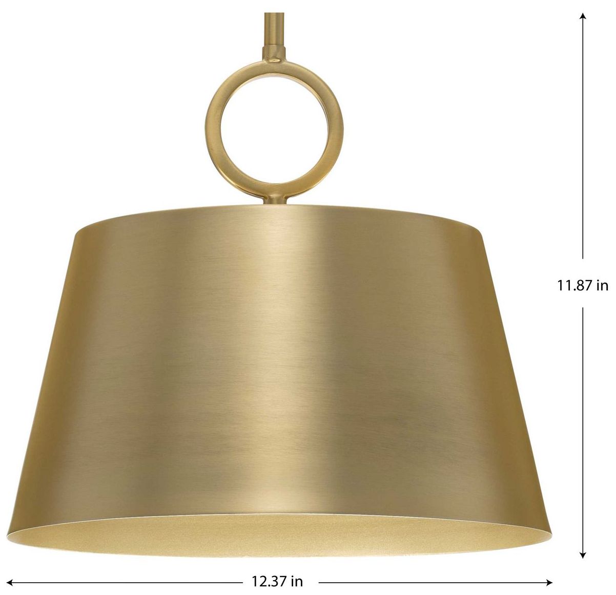Image 4 Parkhurst Collection One-Light Metal Pendant Light more views