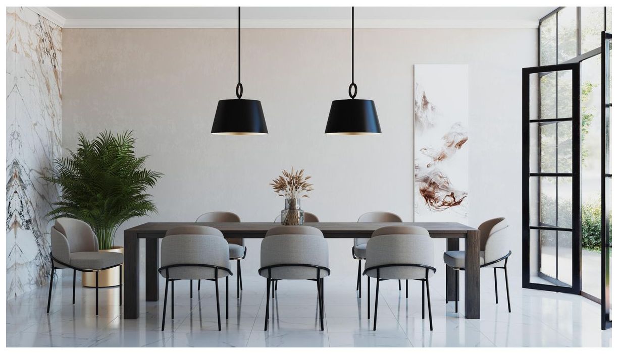 Image 2 Parkhurst Collection One-Light Metal Pendant Light more views