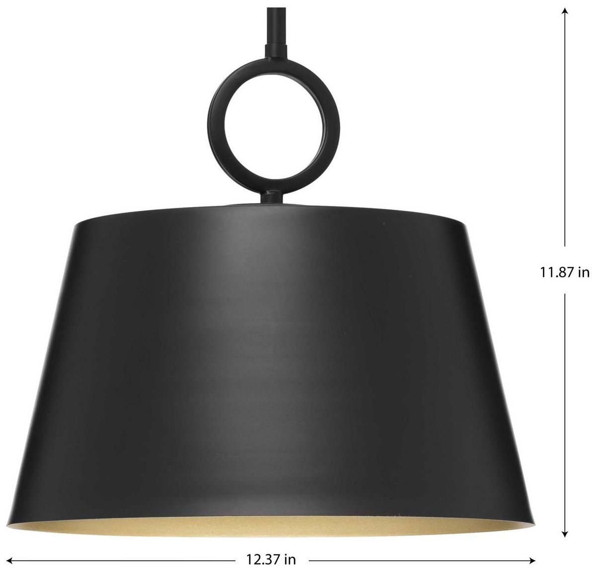 Image 4 Parkhurst Collection One-Light Metal Pendant Light more views