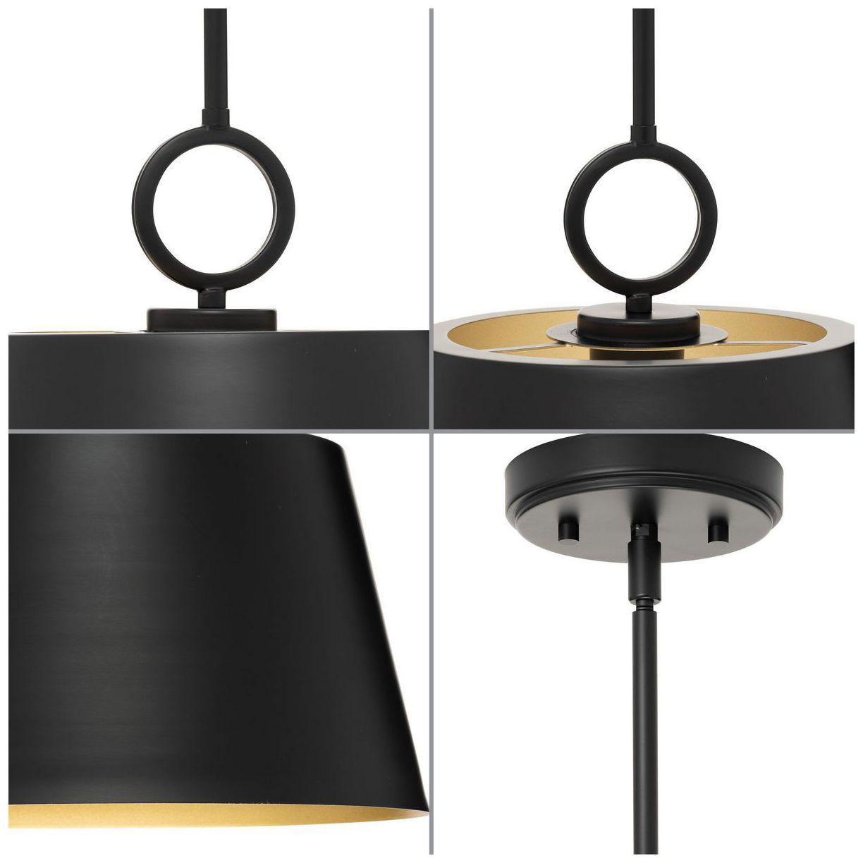 Image 5 Parkhurst Collection One-Light Metal Pendant Light more views