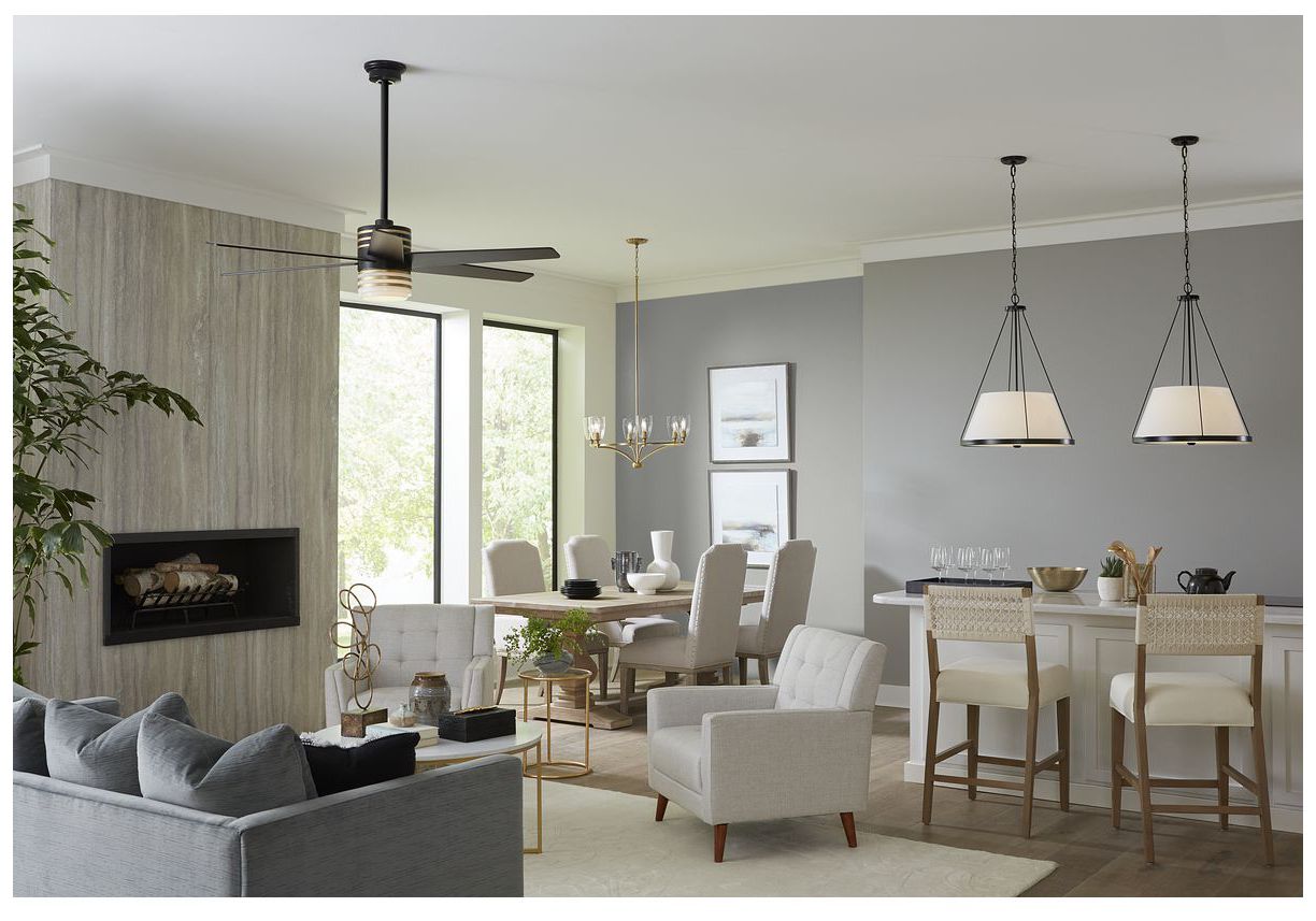 Image 3 Parkhurst Collection Six-Light Clear Glass Chandelier Light more views