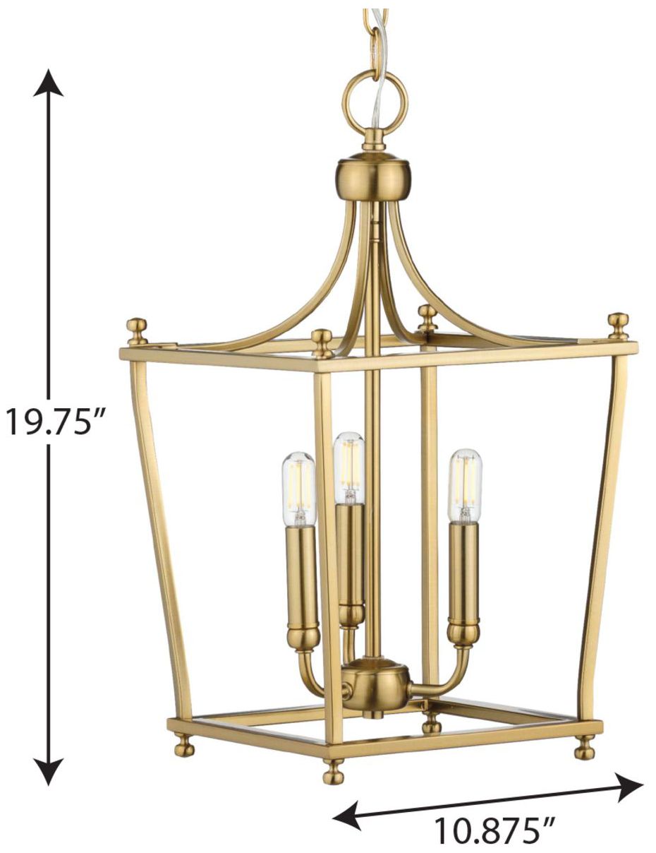 Image 4 Parkhurst Collection Three-Light Foyer more views