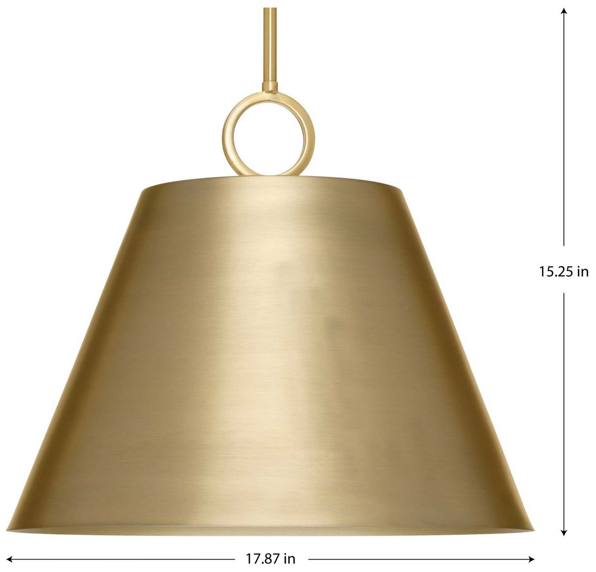 Image 4 Parkhurst Collection Three-Light Metal Pendant Light more views