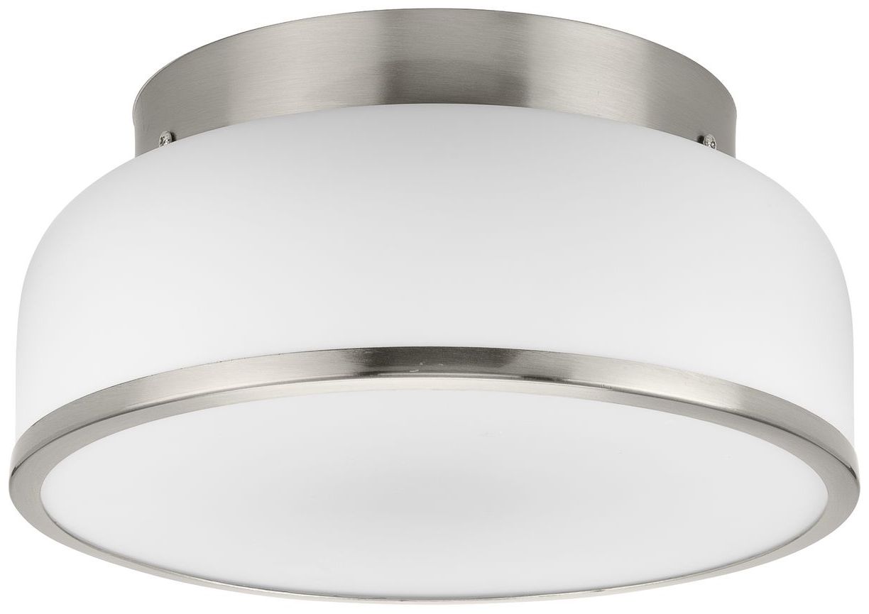 Parkhurst Collection Two-Light 11-1/4" Flush Mount Light