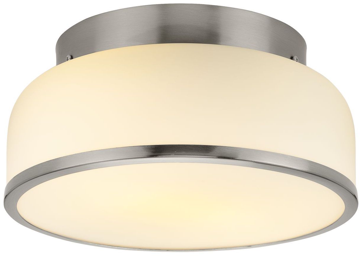 Image 5 Parkhurst Collection Two-Light 11-1/4" Flush Mount Light more views