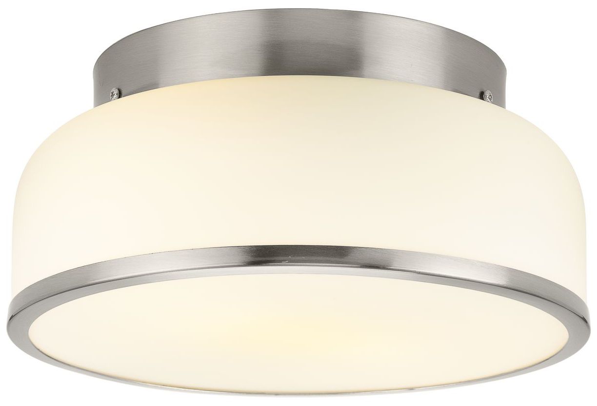 Image 6 Parkhurst Collection Two-Light 11-1/4" Flush Mount Light more views