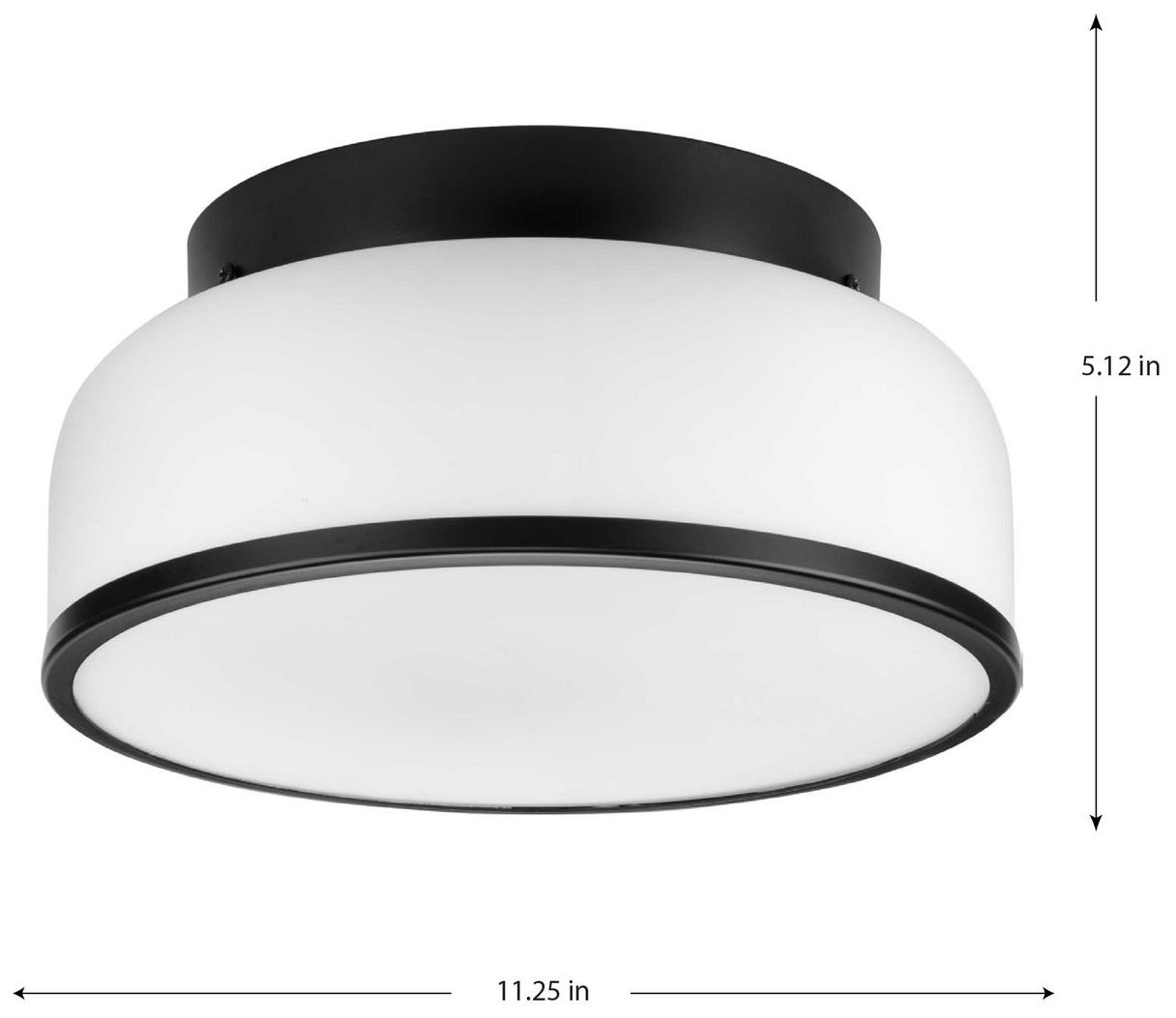 Image 4 Parkhurst Collection Two-Light 11-1/4" Flush Mount Light more views