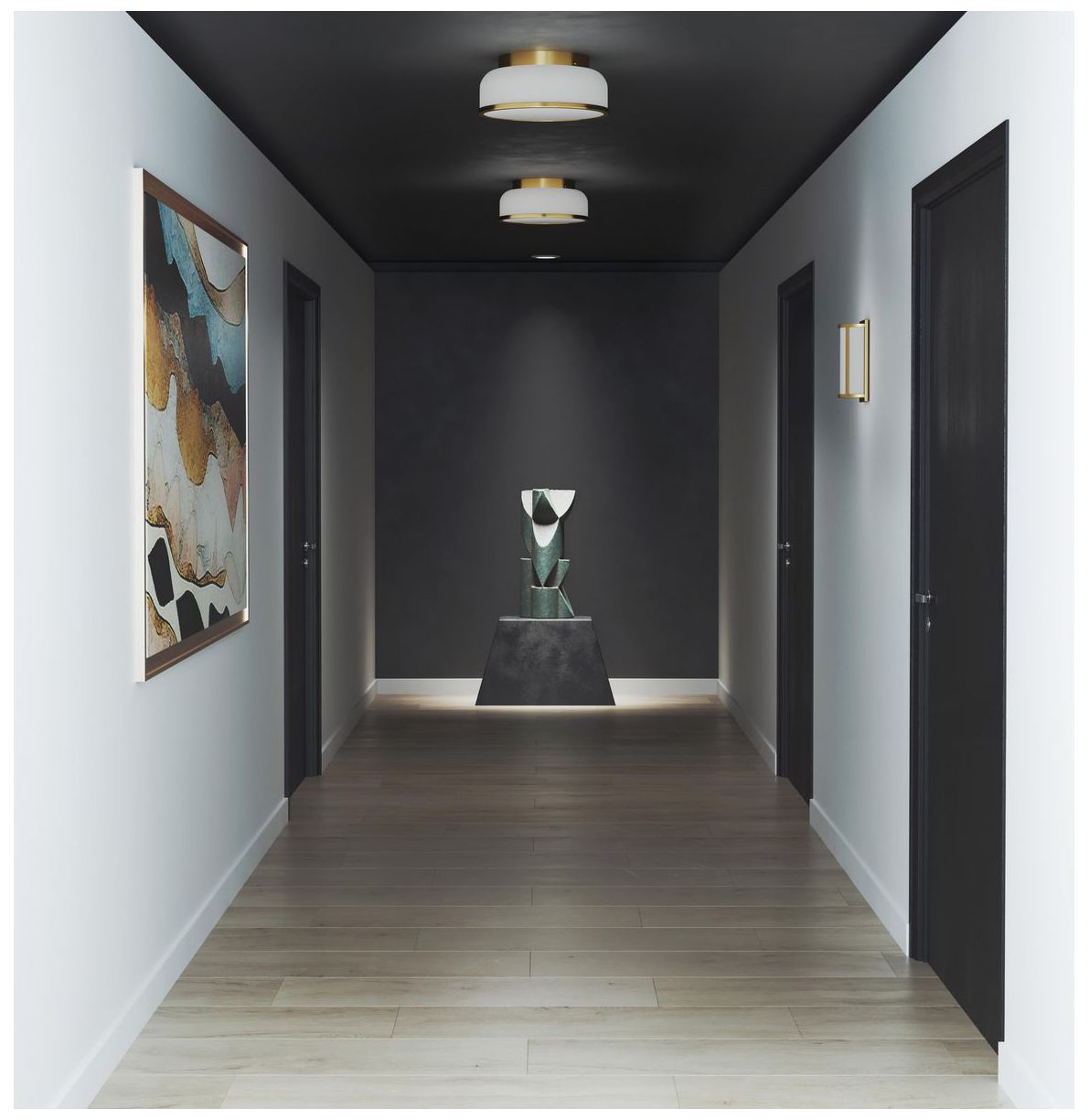 Image 2 Parkhurst Collection Two-Light Etched Glass New Traditional Wall Sconce more views