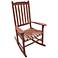 Parklawn Natural Acacia Outdoor Traditional Rocking Chair