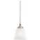 Parkview 7 1/2" Wide Antique Brushed Nickel Mini Pendant