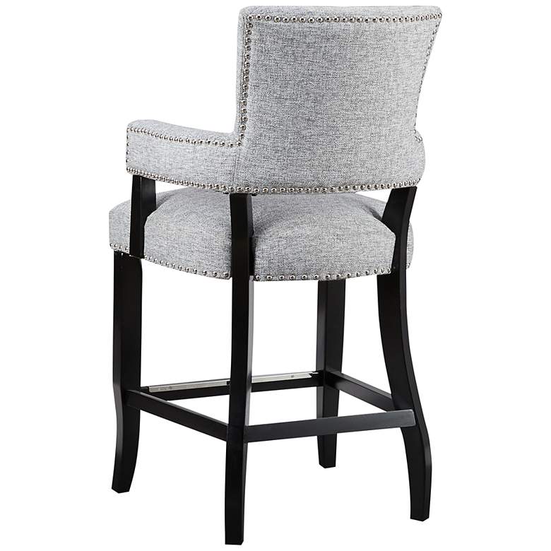 Parler 26 inch Gray Fabric Counter Stool more views