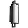 Parlor 22" High Textured Black LED Outdoor Wall Light