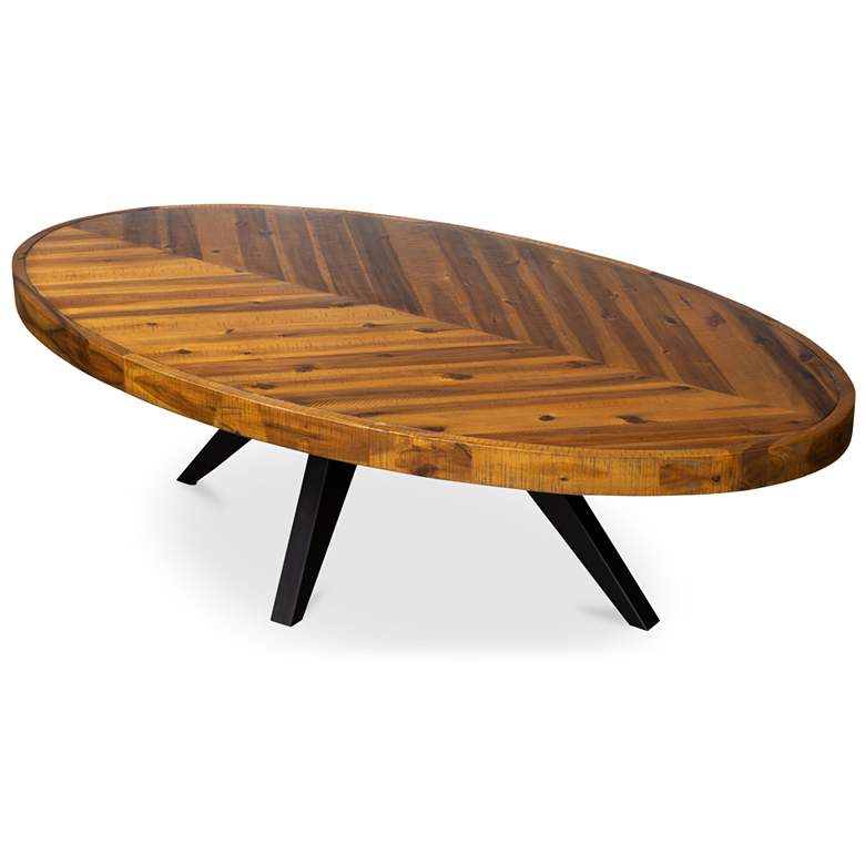 Image 3 Parq Oval Coffee Table Amber more views