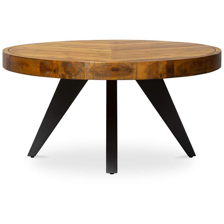 Image 4 Parq Oval Coffee Table Amber more views