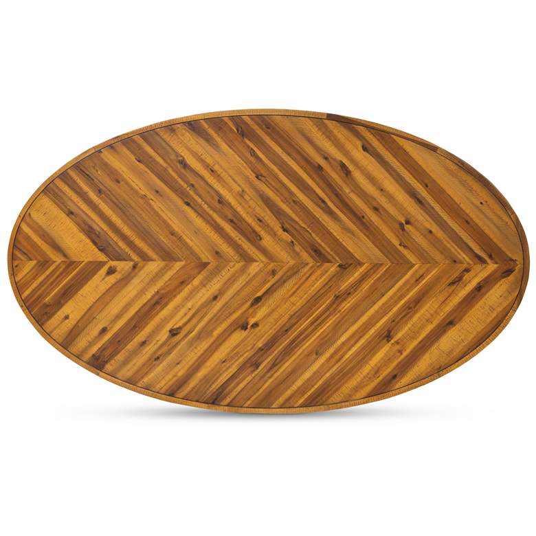 Image 5 Parq Oval Dining Table Amber more views