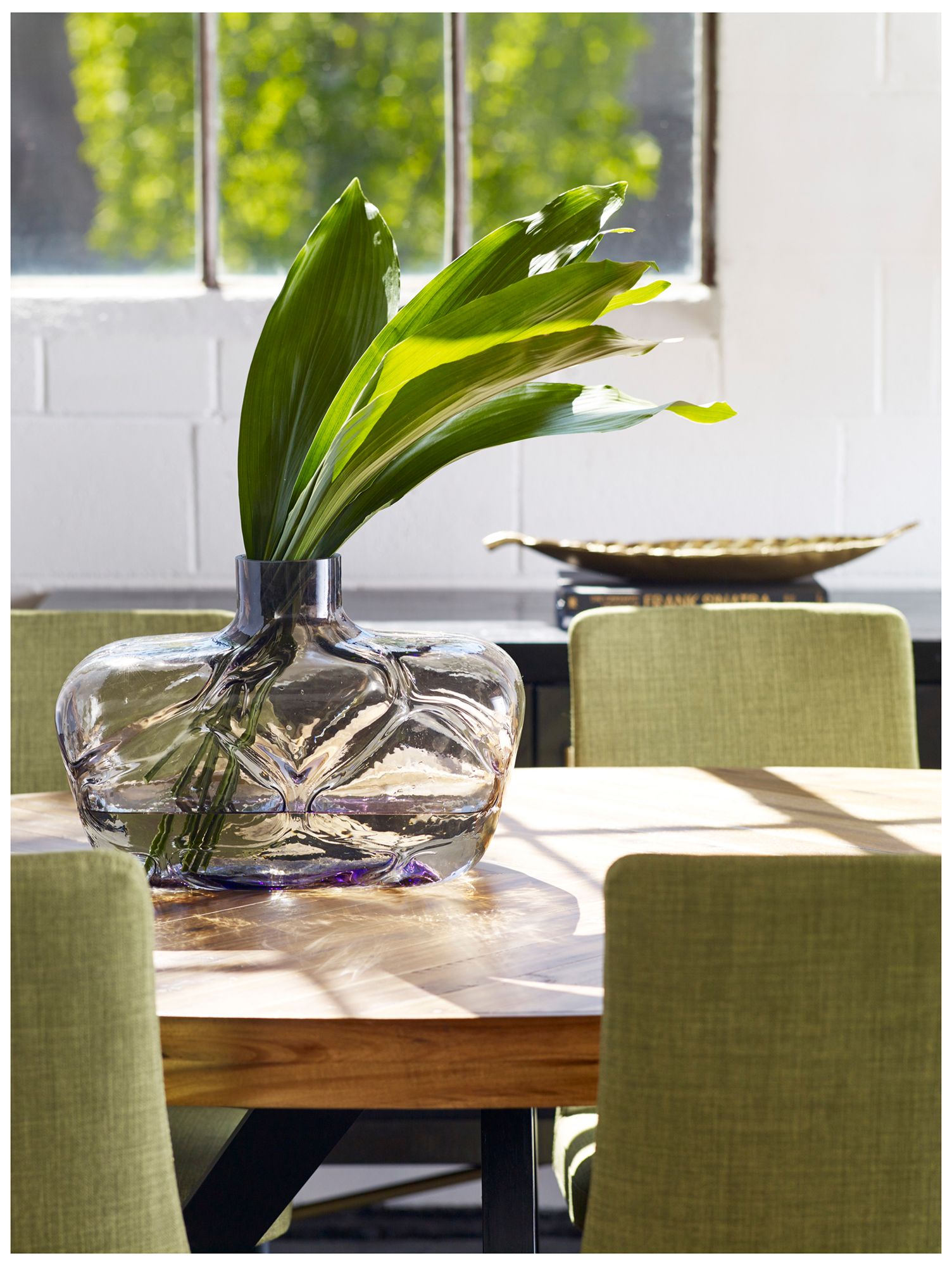 Parq Oval Dining Table Amber