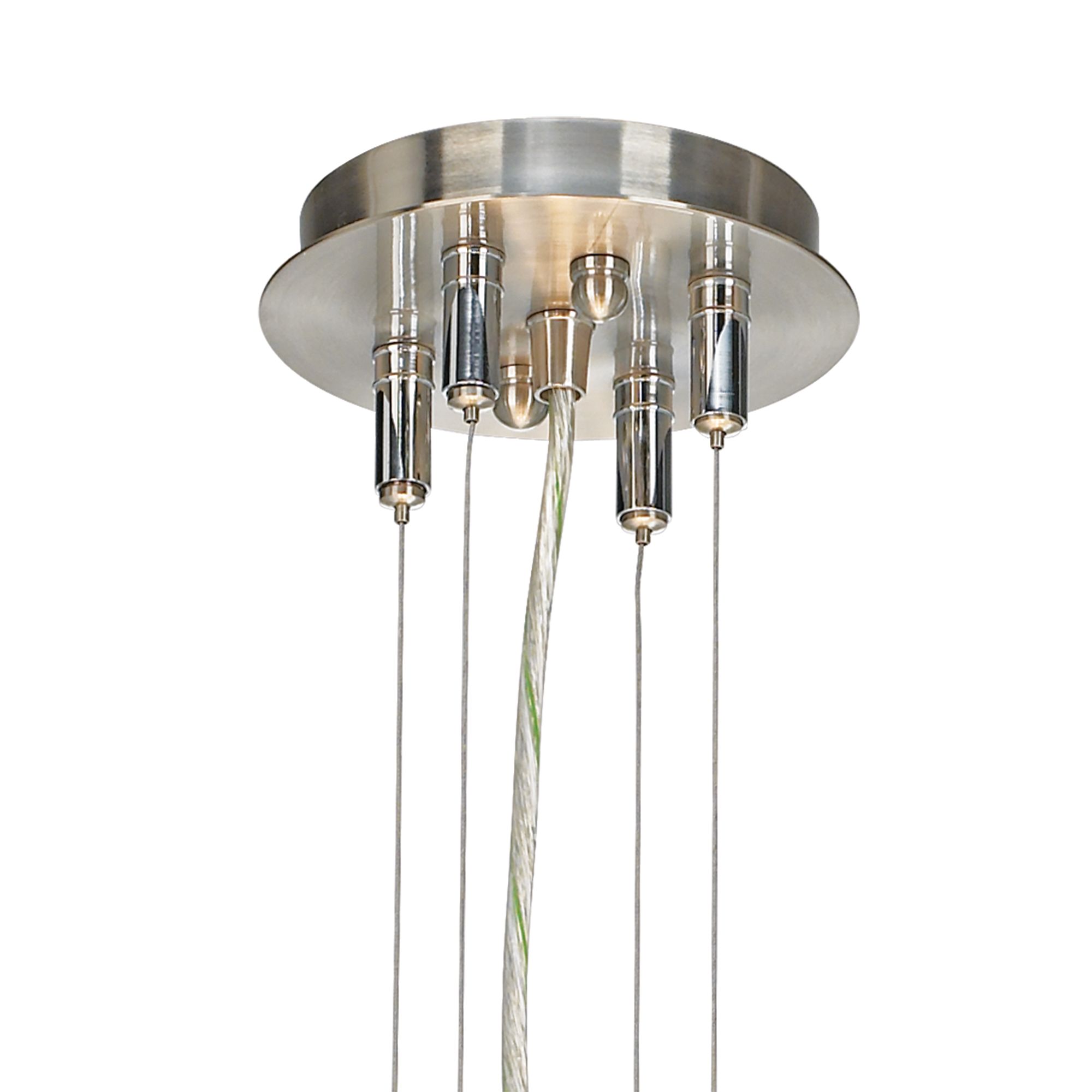 Image 3 Parquet Giclee 24" Wide 4-Light Pendant Chandelier more views