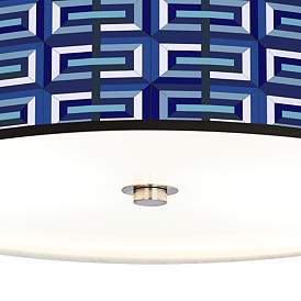 Image3 of Parquet Giclee Energy Efficient Ceiling Light more views