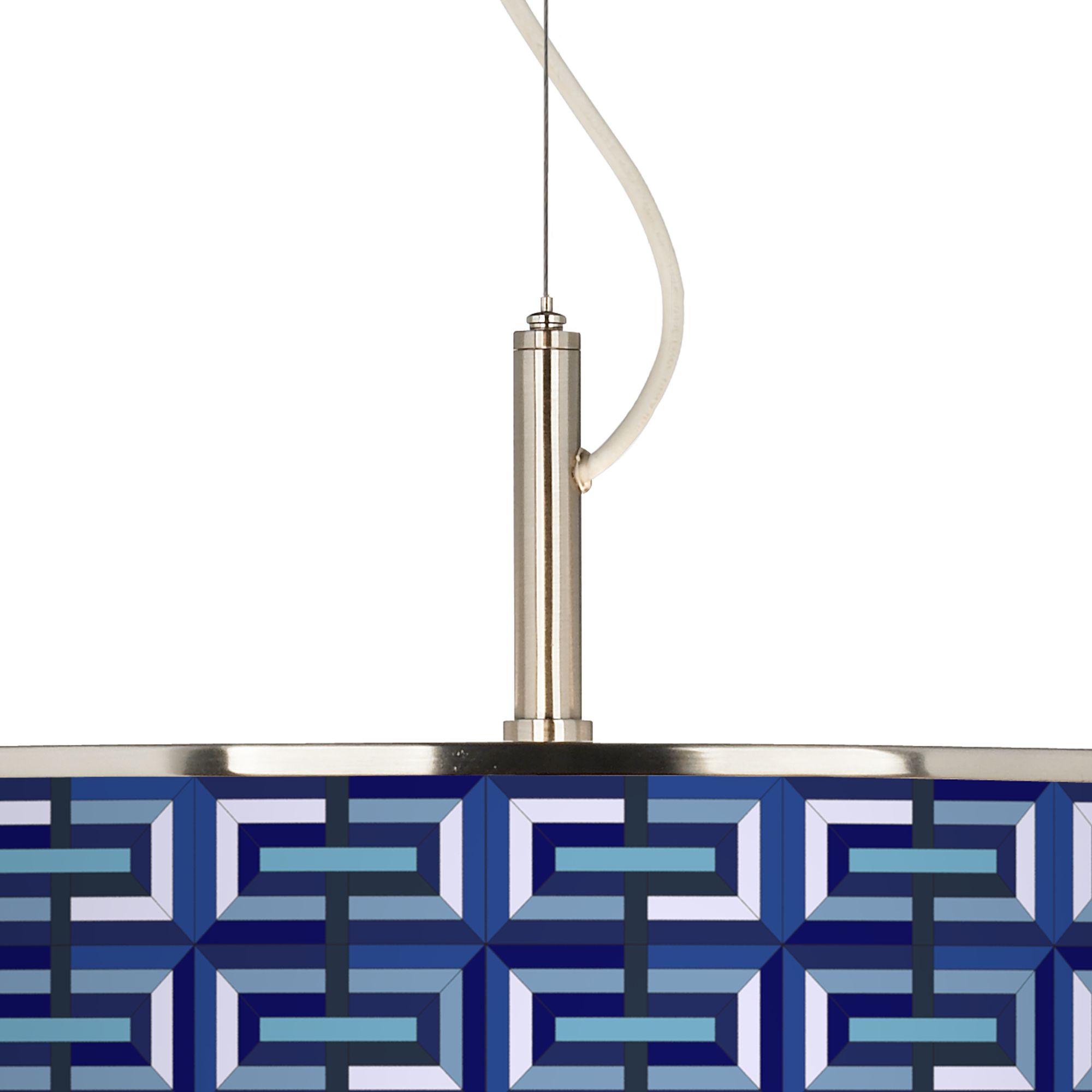 Image 2 Parquet Giclee Glow 20" Wide Pendant Light more views