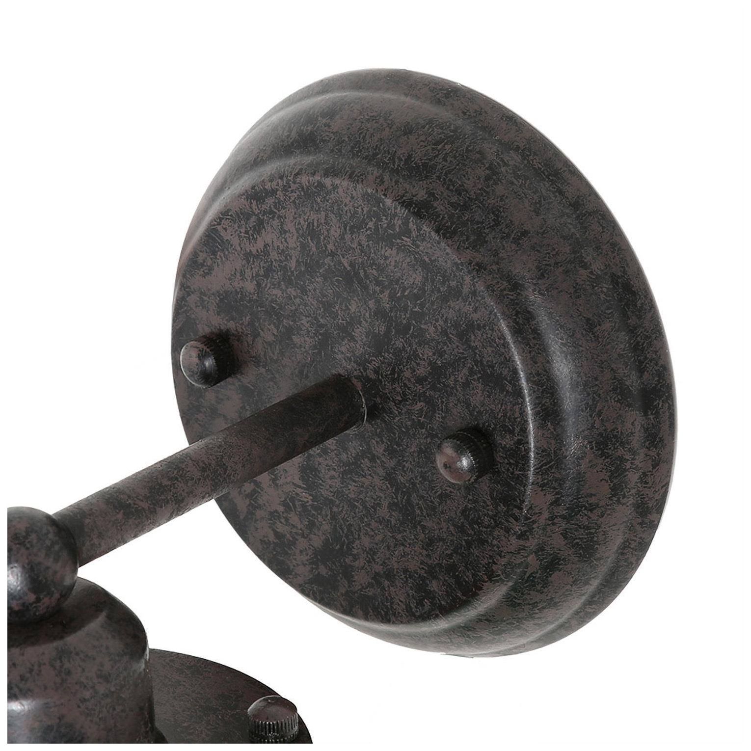 Image 5 Parro 3.9" Wide Rust 1-Light Wall Sconce more views