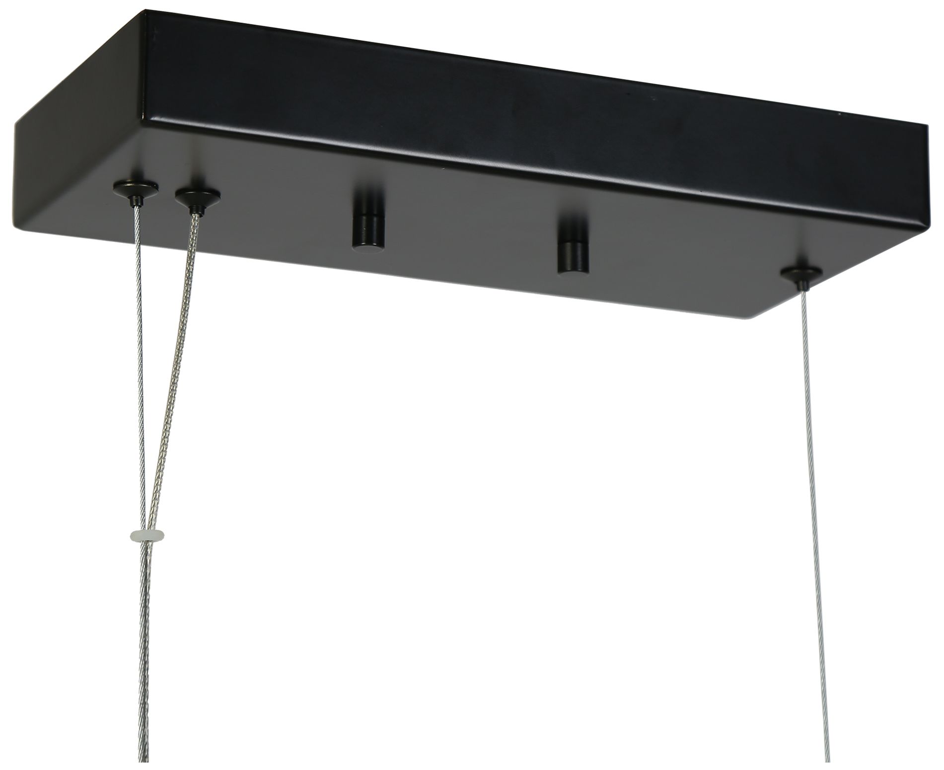 Image 6 Parro 40.7" Wide Black LED 5-Light Linear Island Chandelier more views