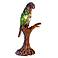 Parrot Shaped Tiffany Style Table Lamp