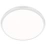 1_Parthenon 1.13"H x 15"W 1-Light Flush Mount in White