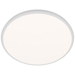 Parthenon 1.13"H x 22"W 1-Light Flush Mount in White