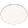 1_Parthenon 1.13"H x 22"W 1-Light Flush Mount in White