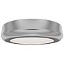 1_Parthenon 1.13"H x 5"W 1-Light Flush Mount in Brushed Nickel