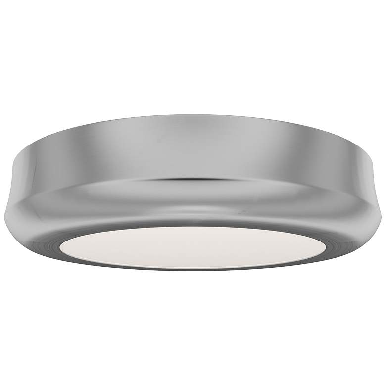 Image 1 Parthenon 1.13"H x 5"W 1-Light Flush Mount in Brushed Nickel