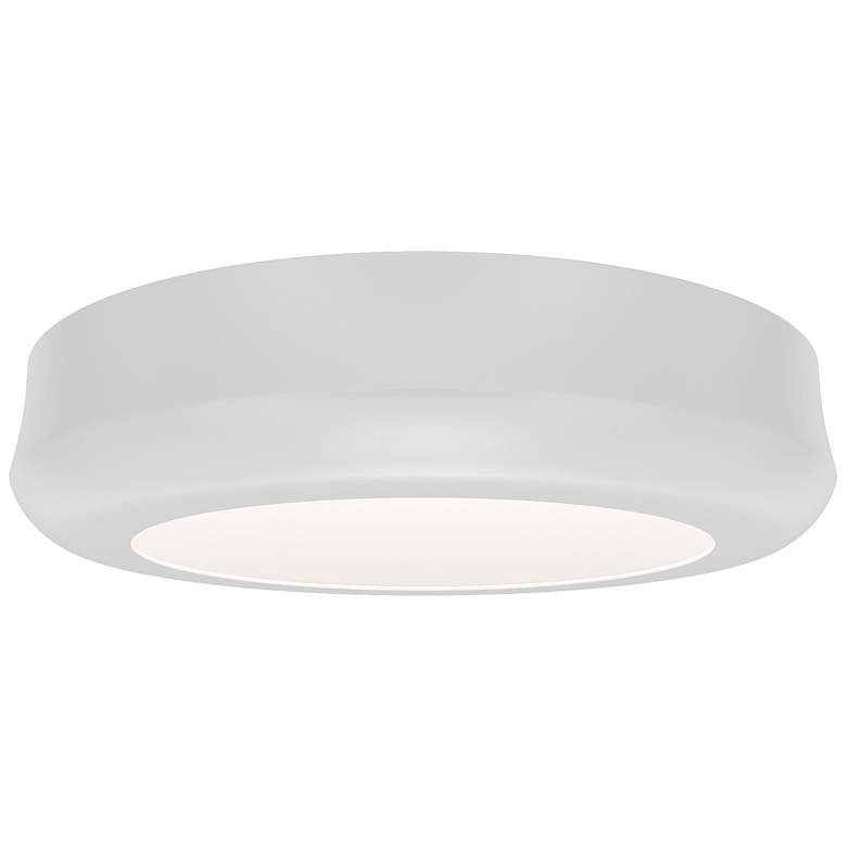 Image 1 Parthenon 1.13"H x 5"W 1-Light Flush Mount in White