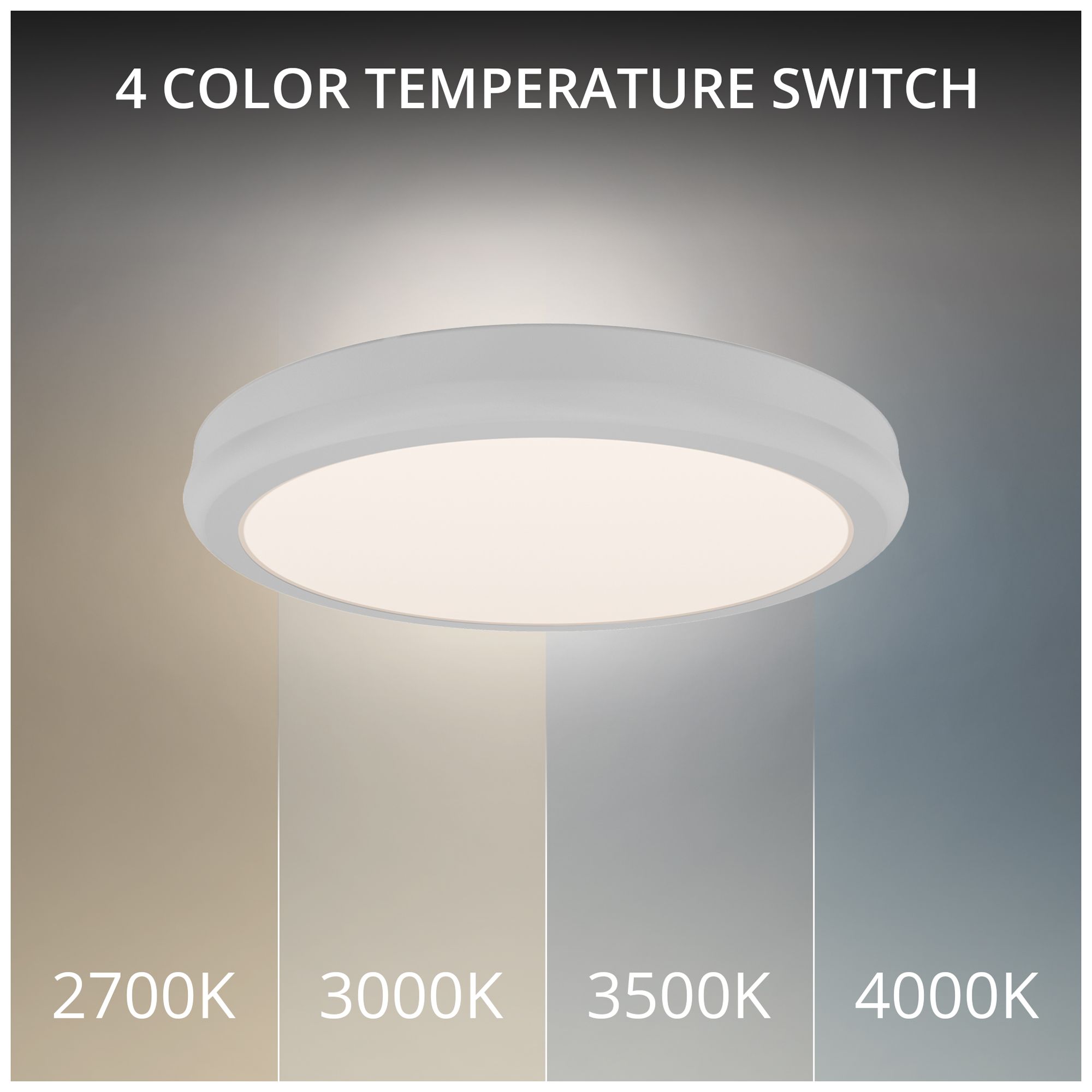 Image 2 Parthenon 1.13"H x 10"W 1-Light Flush Mount in White more views