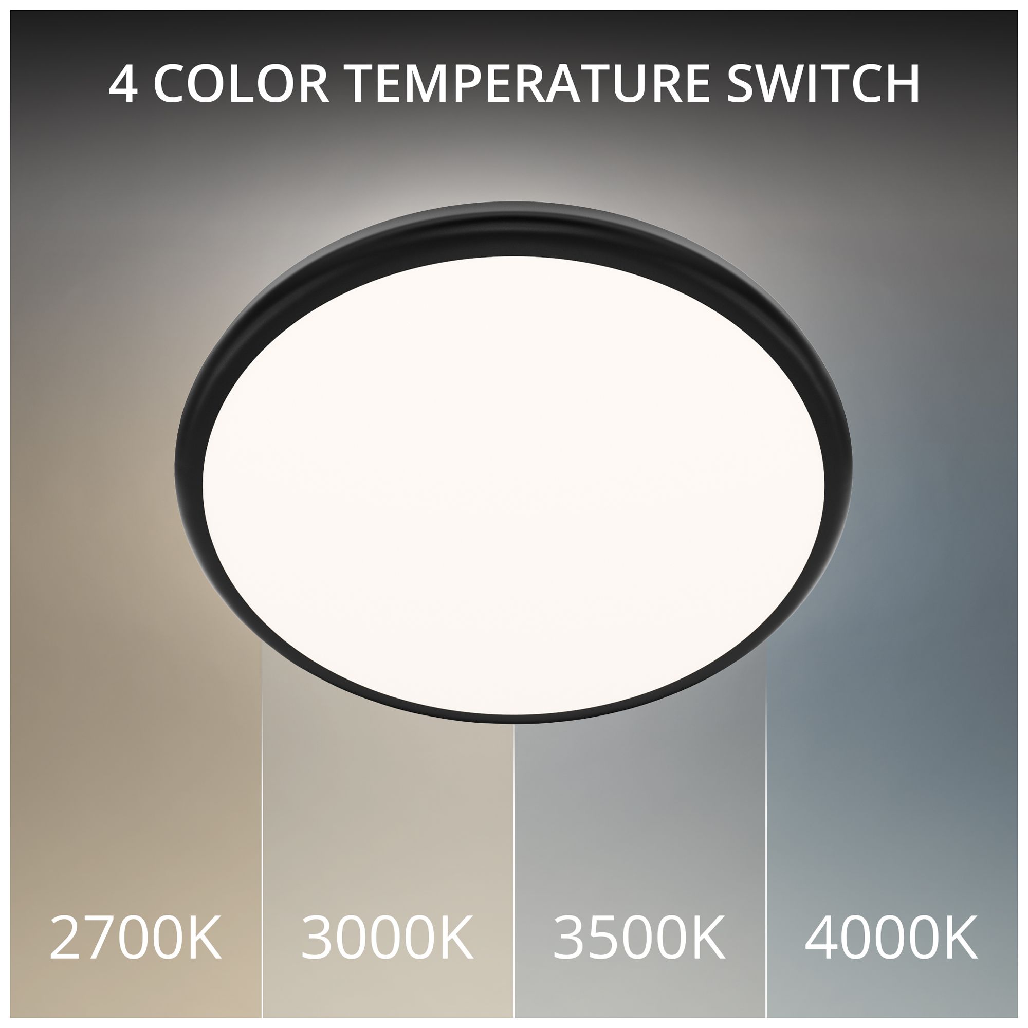 Image 2 Parthenon 1.13"H x 15"W 1-Light Flush Mount in Black more views