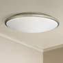 Partia Flushmount 13" Wide Nickel LED Ceiling Light