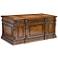 Partners Collection Mid-Tone Stained Wood Desk