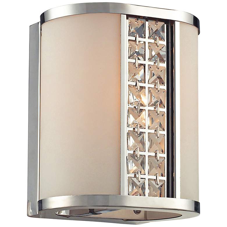 Image 1 Pasaic Collection 7 inch High Polished Chrome Sconce