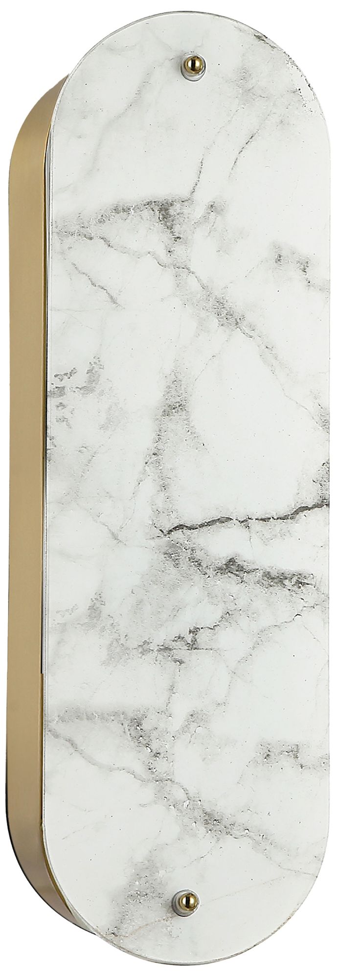 Thumbnail1 of Pascal 16" High 2-Light Alabaster, Aged Brass Wall Sconce