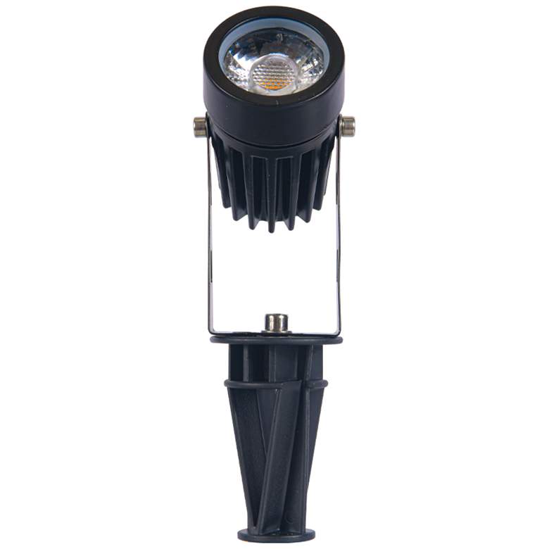 Image 4 Pascal 7 1/2" High Black 5W LED Landscape Spot Light more views