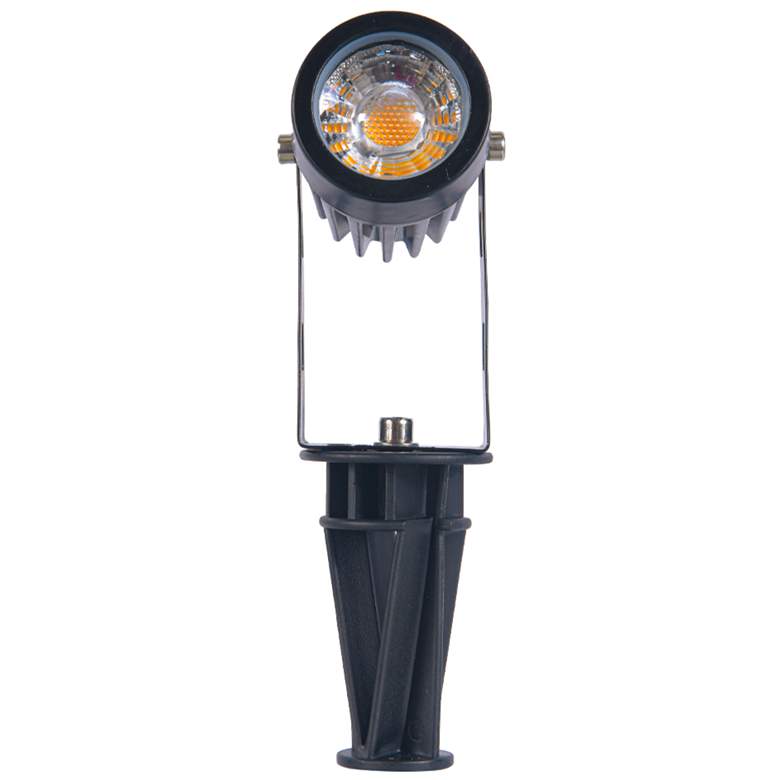 Image 5 Pascal 7 1/2" High Black 5W LED Landscape Spot Light more views