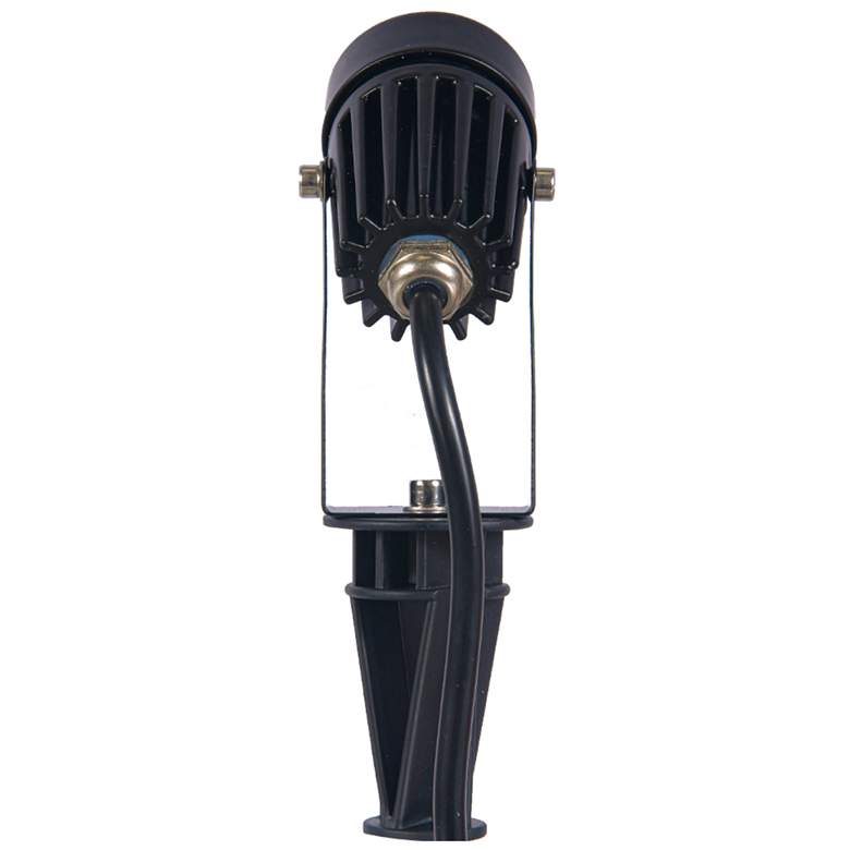 Image 6 Pascal 7 1/2" High Black 5W LED Landscape Spot Light more views