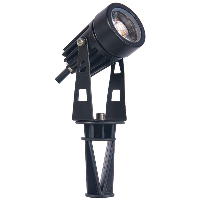 Image 7 Pascal 7 1/2 inch High Black 5W LED Landscape Spot Light more views